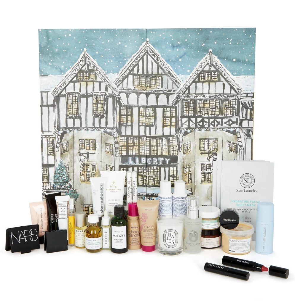 Calendrier de l'avant; beauty, beauté, 2019, Dior, Liberty London