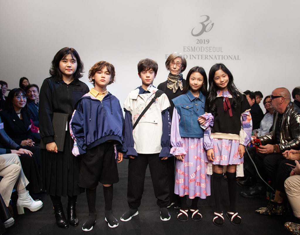 ESMOD Séoul, 2019, Yoon Chung Park, Philippe Lefort, Yun Jung JUNG, Soo Bin BAE, So Hee LIM