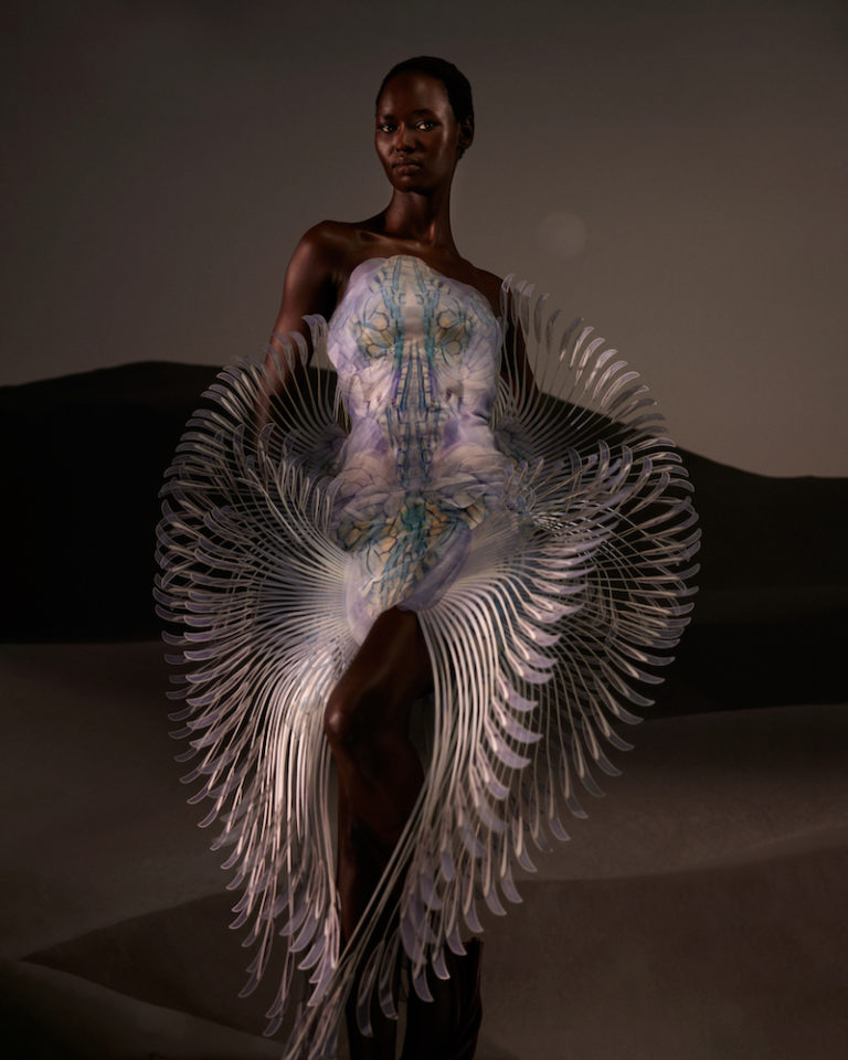 Iris Van Herpen creates haute couture dress from ocean plastic - PROMOSTYL